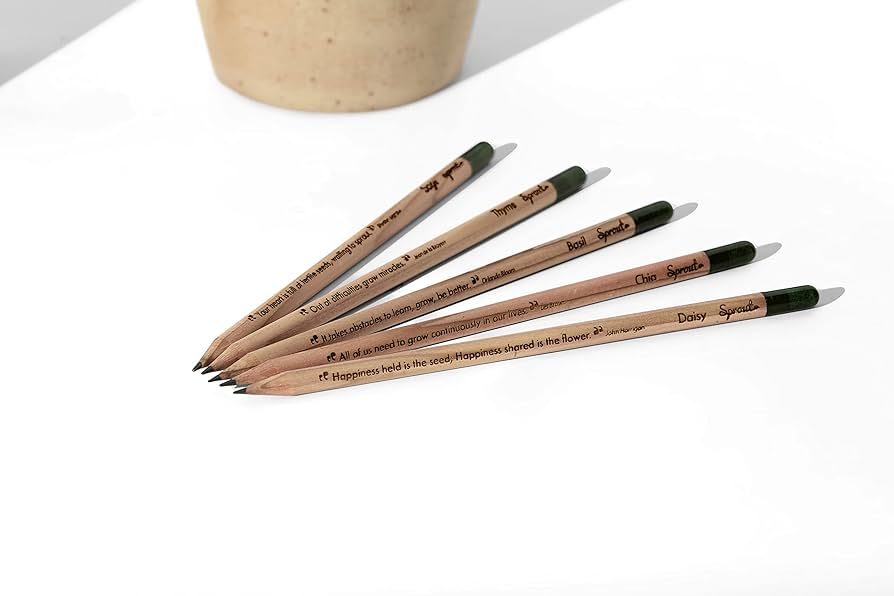 wooden pencil 木のおもちゃ鉛筆　おもちゃの鉛筆　6種✕4本　24本 wooden pencil 木のおもちゃ鉛筆 おもちゃの鉛筆 6種✕4本 24本